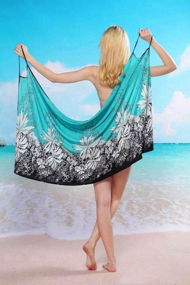 Bathing Pareo Cover Up Beach Dress-STYLEGOING