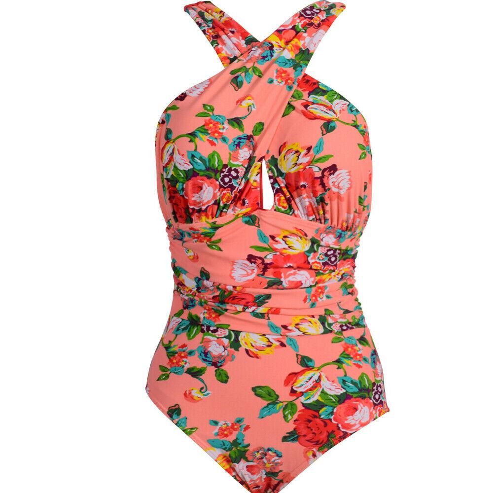 Plus Size Swimwear One Piece Swimsuit-STYLEGOING