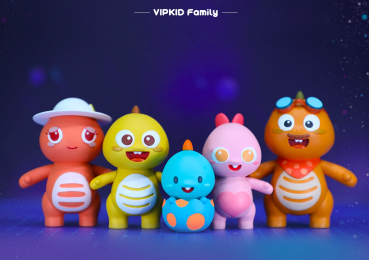 Cute VIPkid Dino Daily One Family Action Figure-STYLEGOING