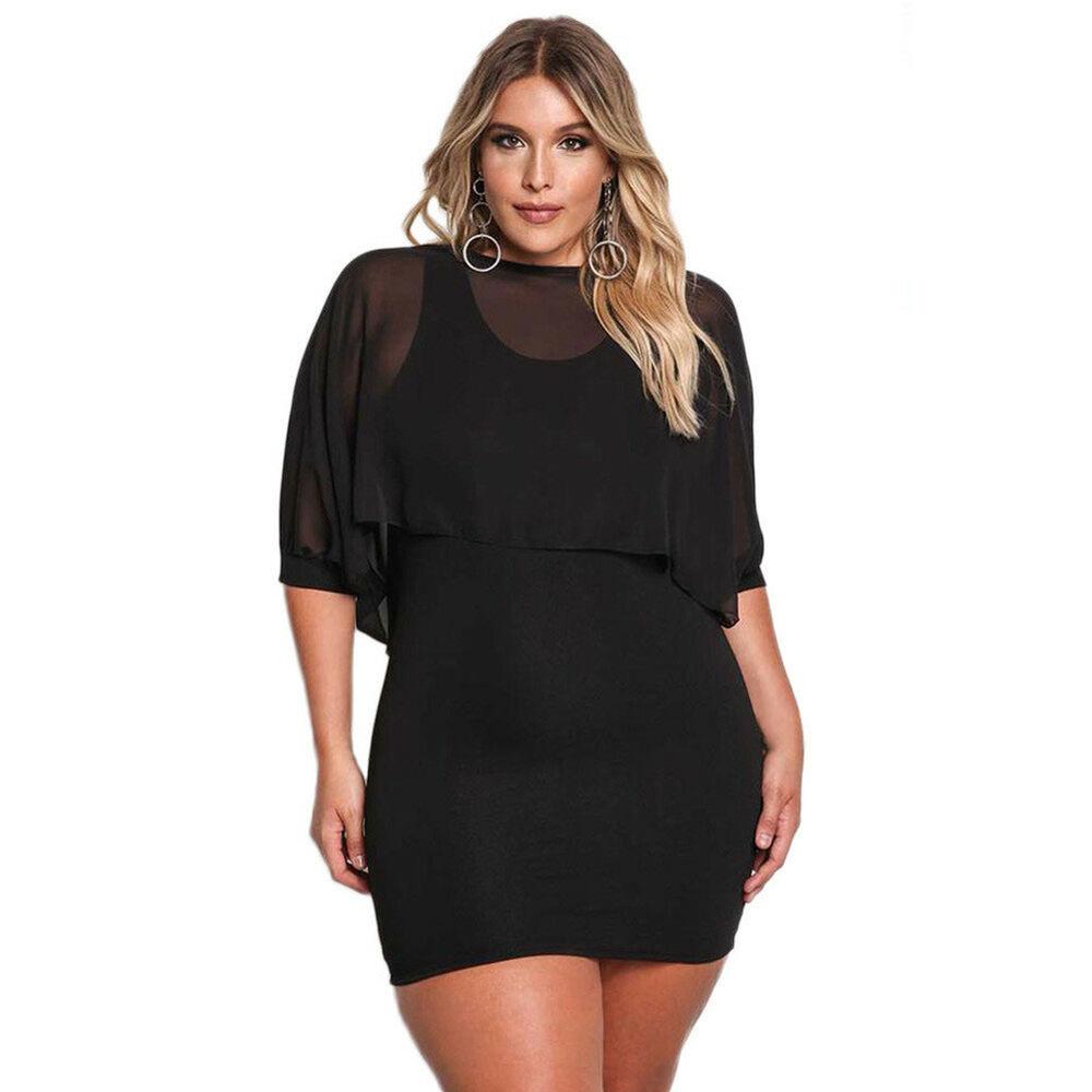 Plus Size Bodycon Cocktail Dresses-STYLEGOING
