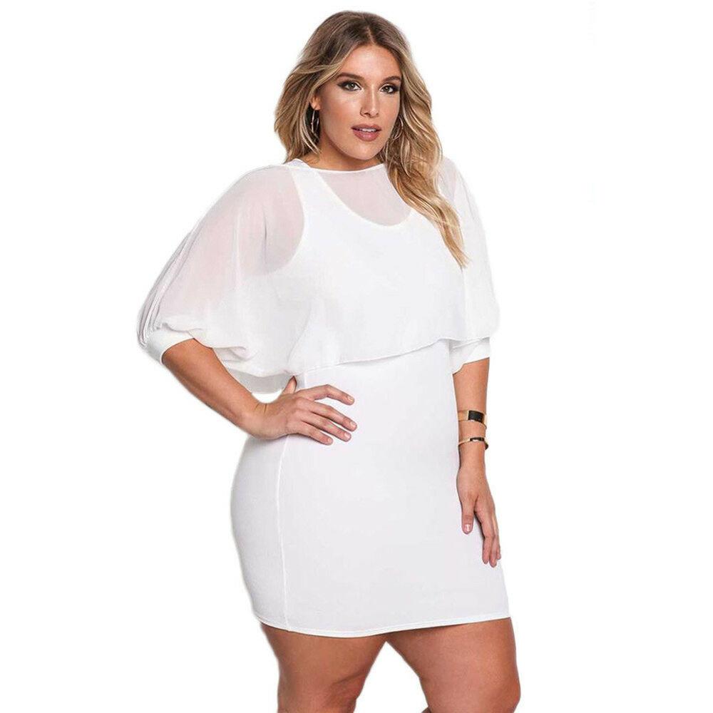 Plus Size Bodycon Cocktail Dresses-STYLEGOING