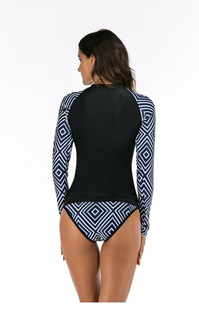 Sexy Long Sleeve Sports Swimwear-STYLEGOING